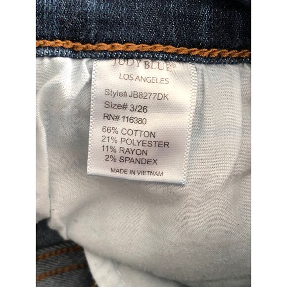 Judy Blue Women's Size 3/26 Straight Fit Jeans - Picture 7 of 8
